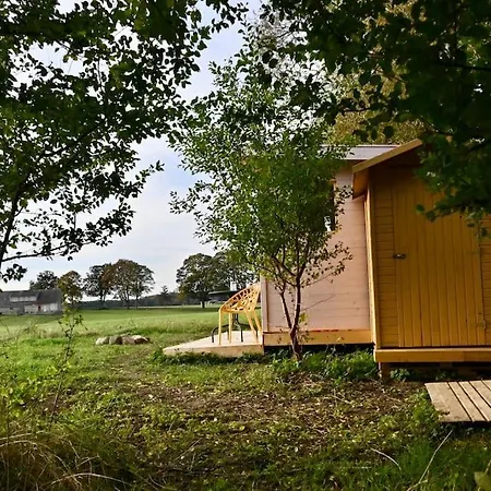 Dom wakacyjny Huettchen Ganzjaehrig Nutzbar Mit Kamin&sauna