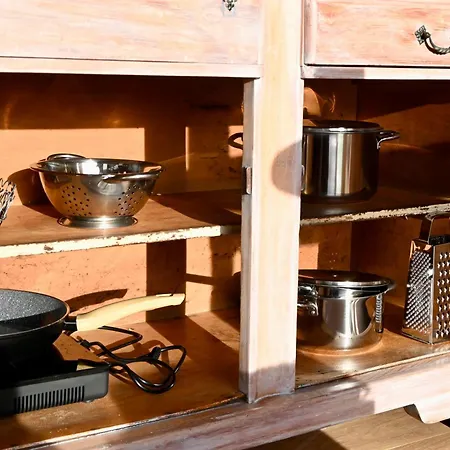 Dom wakacyjny Huettchen Ganzjaehrig Nutzbar Mit Kamin&sauna Dargun